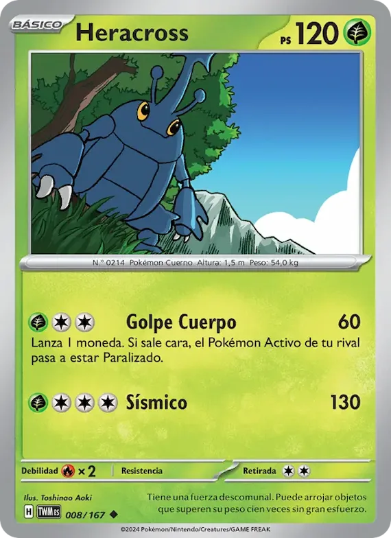 Heracross 8 – Mascarada Crepuscular