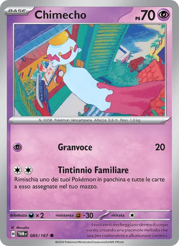Chimecho 85 – Crepuscolo Mascherato