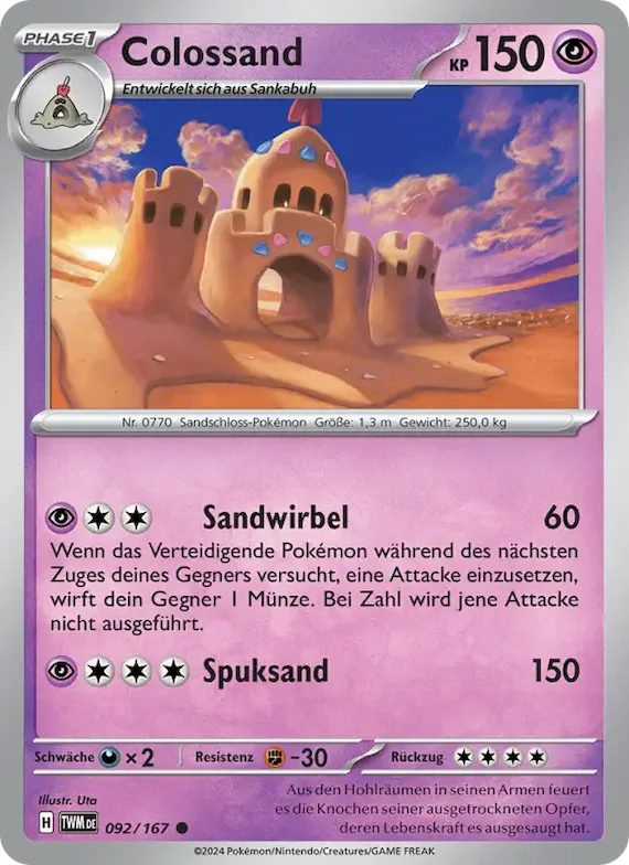 Colossand 92 – Maskerade im Zwielicht