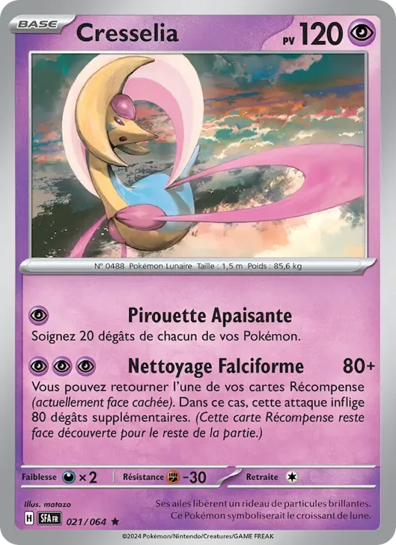 Cresselia 21 – Fable Nébuleuse