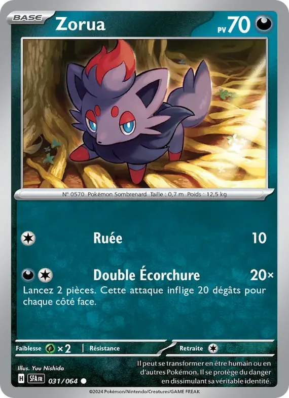 Zorua 31 – Fable Nébuleuse