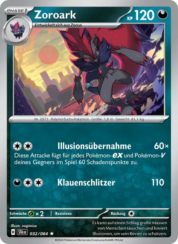 Zoroark 32 – Nebel der Sagen