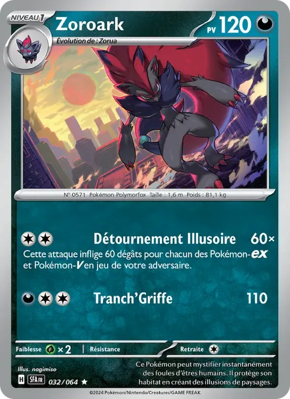 Zoroark 32 – Fable Nébuleuse