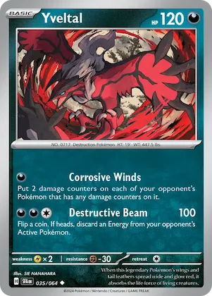 Yveltal #35 – Shrouded Fable