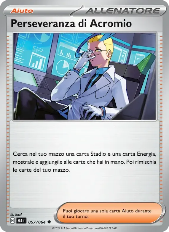 Perseveranza di Acromio 57 – Segreto Fiabesco