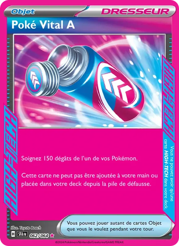 Poké Vital A 62 – Fable Nébuleuse