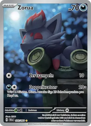 Zorua Nr. 75 – Shrouded Fable