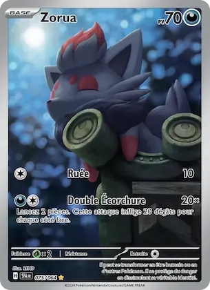 Zorua n° 75 – Fable Nébuleuse
