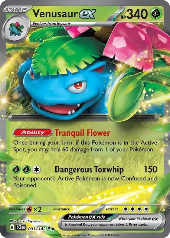 Venusaur ex #1 – Stellar Crown