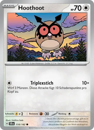 Hoothoot Nr. 114 – Stellar Crown