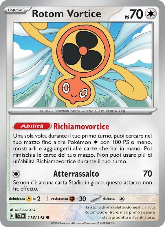 Rotom Vortice 118 – Corona Astrale
