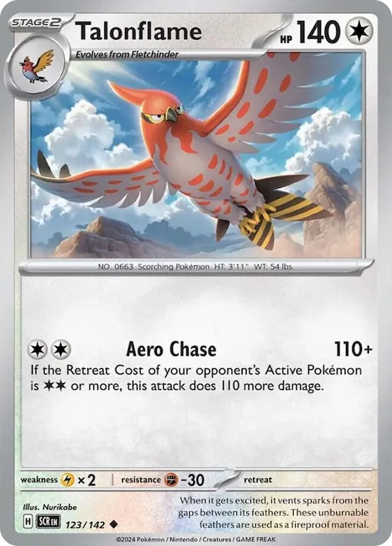 Talonflame 123 – Coroa Estelar