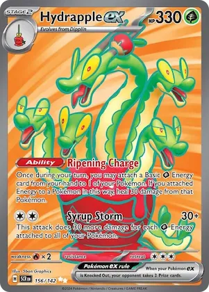 Hydrapple ex #156 – Stellar Crown