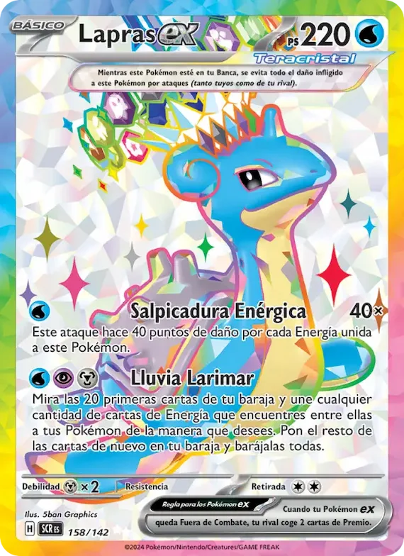 Lapras ex 158 – Corona Astral