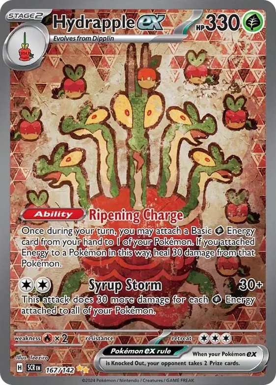 Hydrapple ex #167 – Stellar Crown