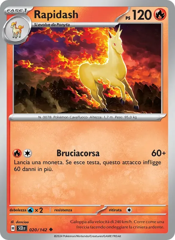 Rapidash 20 – Corona Astrale