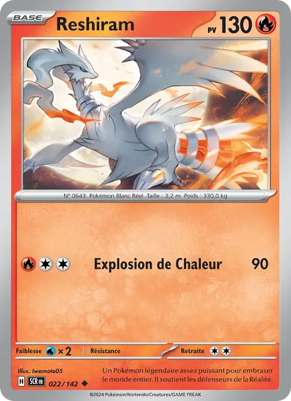 Reshiram 22 – Couronne Stellaire