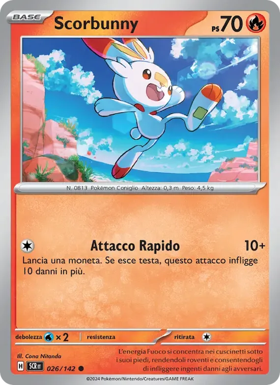 Scorbunny 26 – Corona Astrale