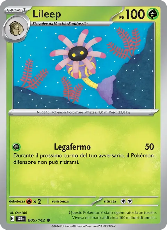 Lileep 5 – Corona Astrale