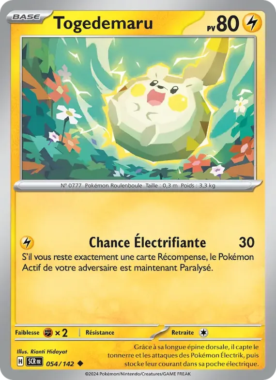 Togedemaru 54 – Couronne Stellaire