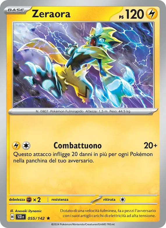 Zeraora 55 – Corona Astrale