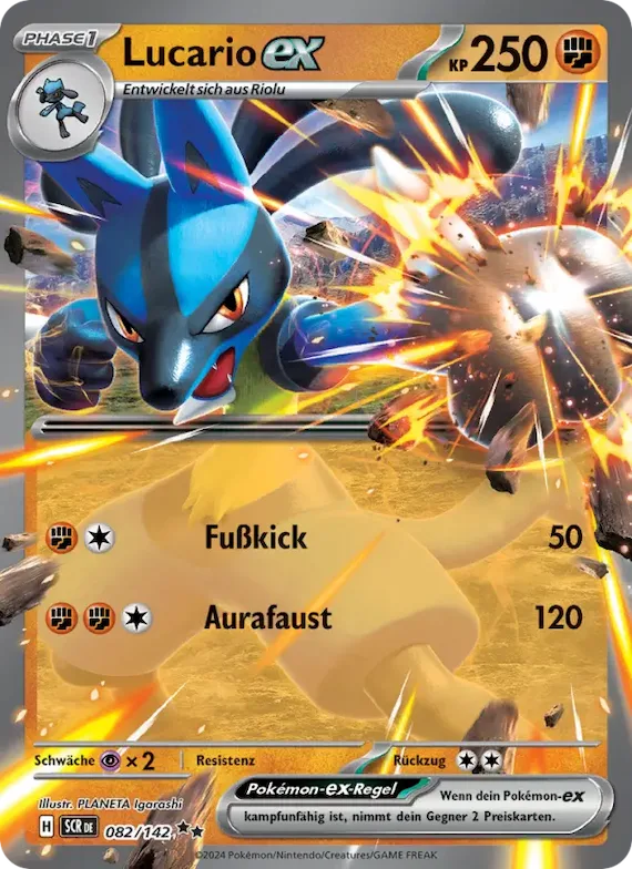 Lucario-ex 82 – Stellarkrone