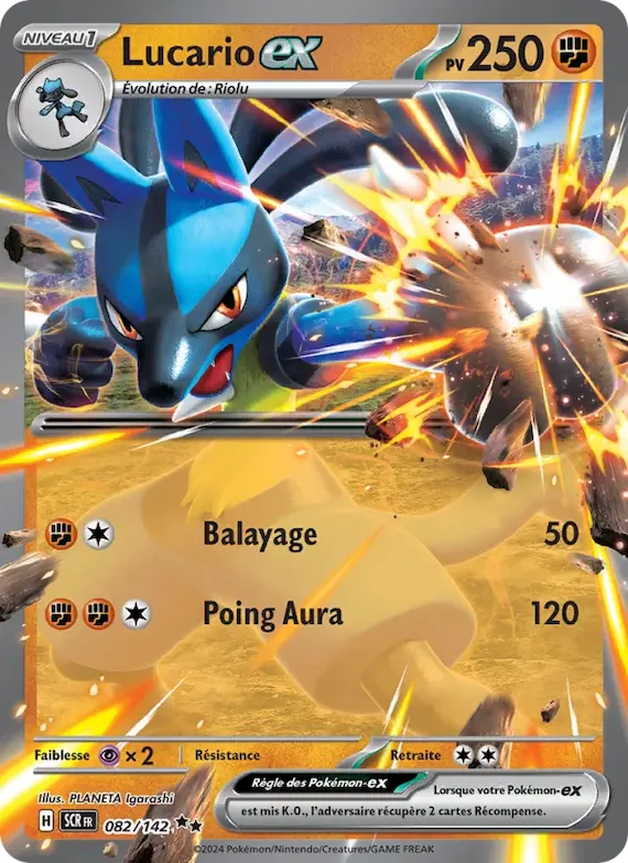 Lucario-ex 82 – Couronne Stellaire