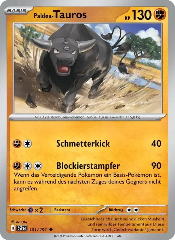 Paldea-Tauros 101 – Stürmische Funken
