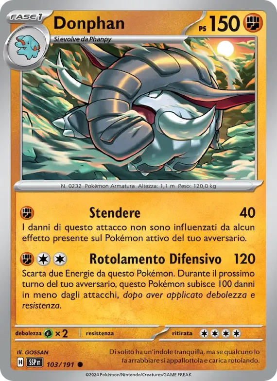 Donphan 103 – Scintille Folgoranti