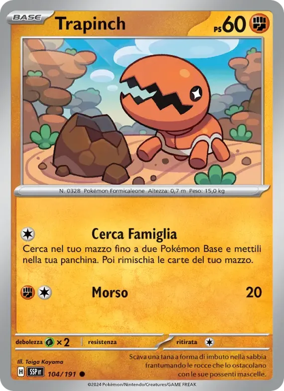 Trapinch 104 – Scintille Folgoranti