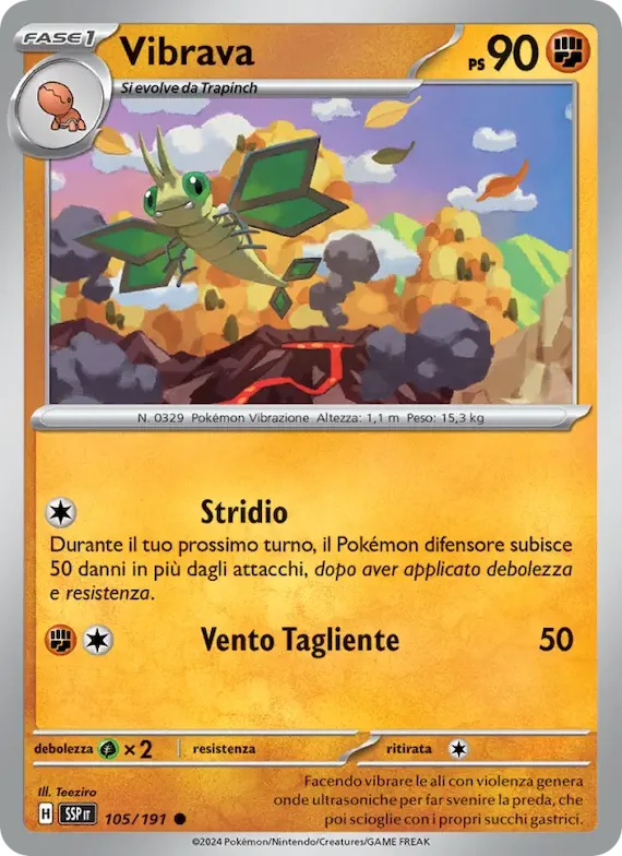 Vibrava 105 – Scintille Folgoranti
