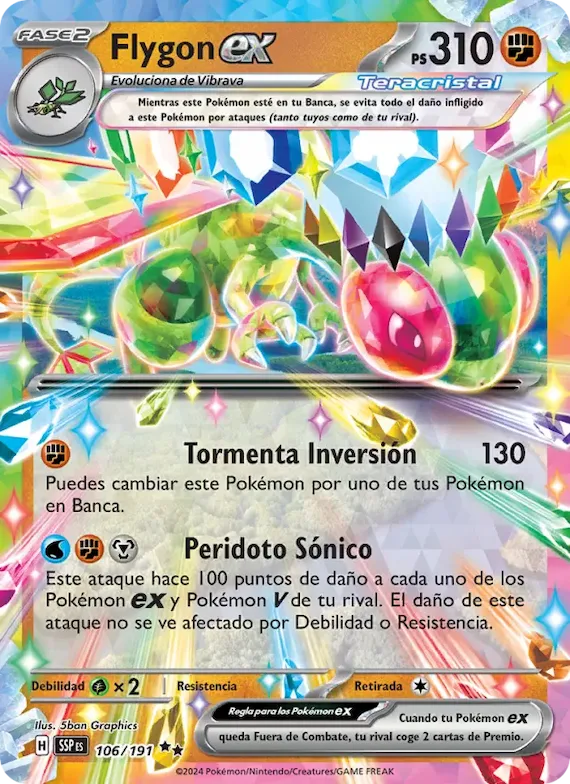 Flygon ex 106 – Chispas Fulgurantes