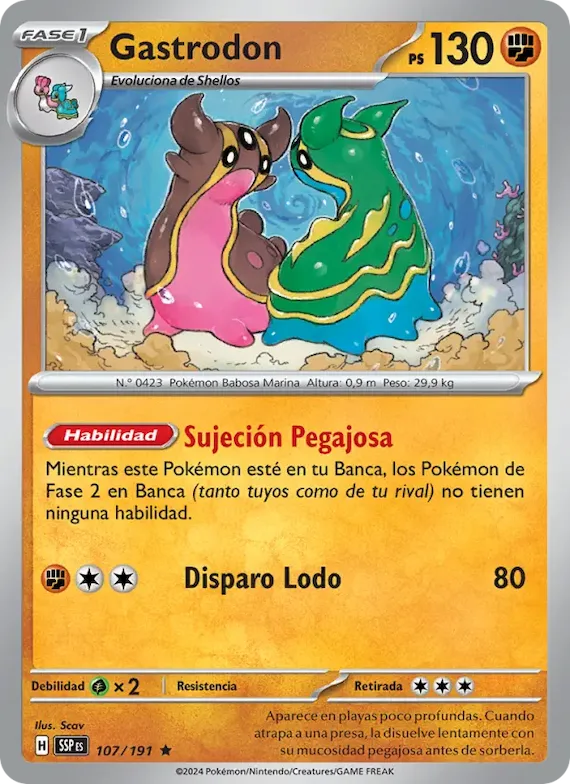 Gastrodon 107 – Chispas Fulgurantes