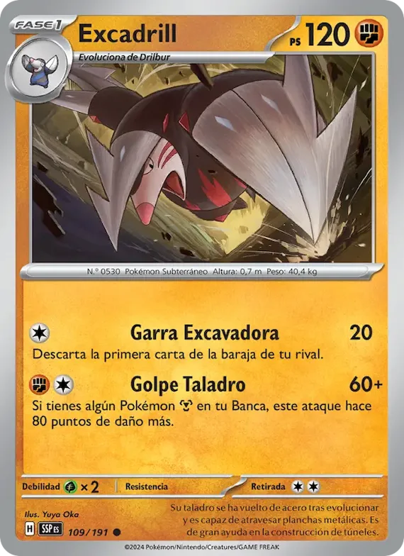 Excadrill 109 – Chispas Fulgurantes