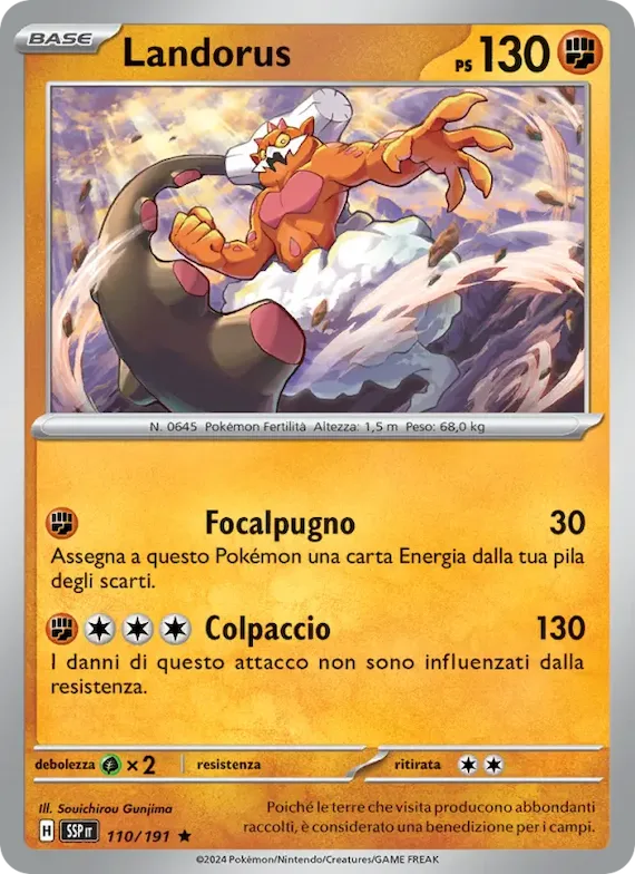Landorus 110 – Scintille Folgoranti