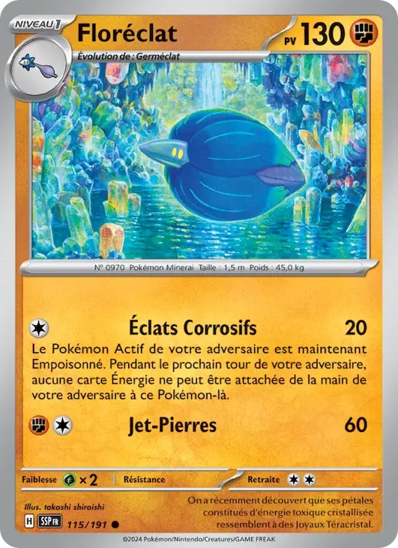 Floréclat 115 – Étincelles Déferlantes