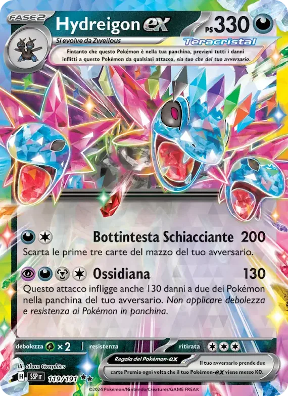 Hydreigon-ex 119 – Scintille Folgoranti