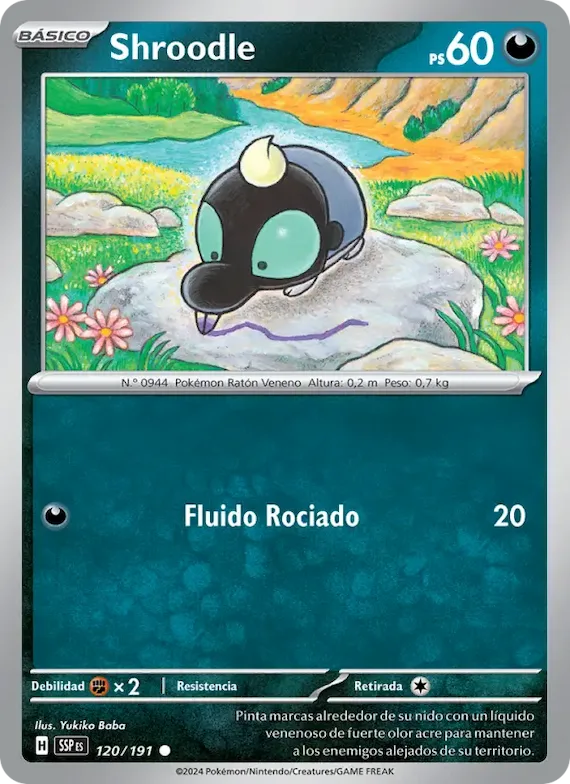 Shroodle 120 – Chispas Fulgurantes