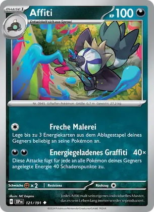 Affiti Nr. 121 – Surging Sparks