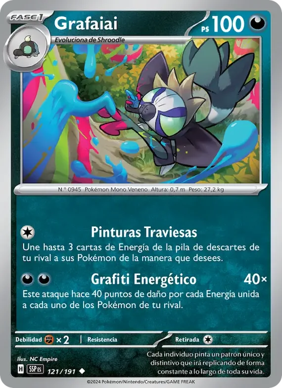 Grafaiai 121 – Chispas Fulgurantes