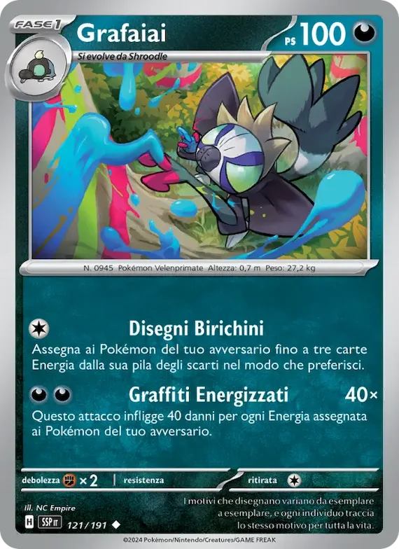 Grafaiai 121 – Scintille Folgoranti