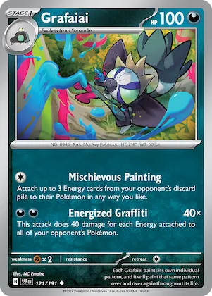 Grafaiai #121 – Surging Sparks