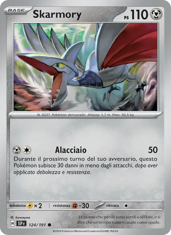 Skarmory 124 – Scintille Folgoranti