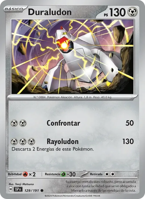 Duraludon 129 – Chispas Fulgurantes