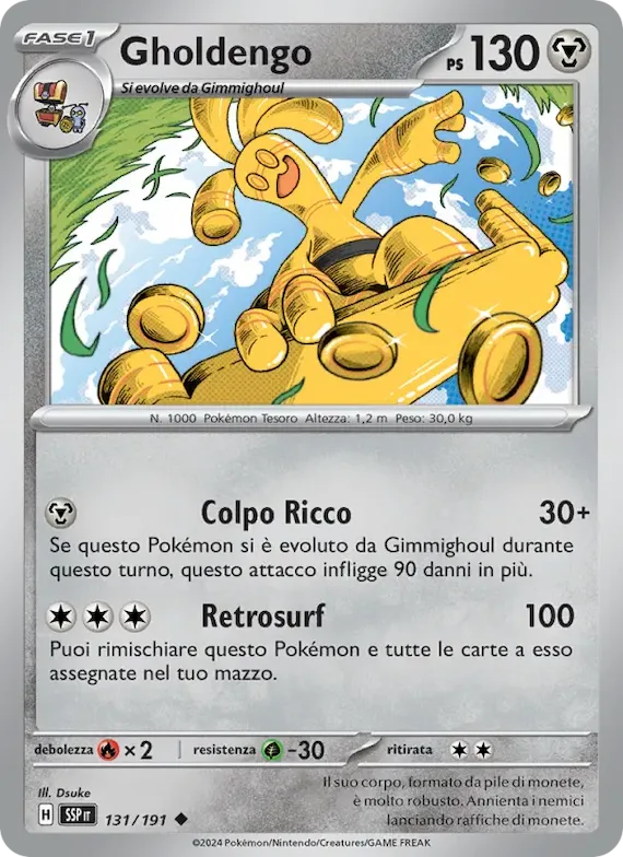 Gholdengo 131 – Scintille Folgoranti