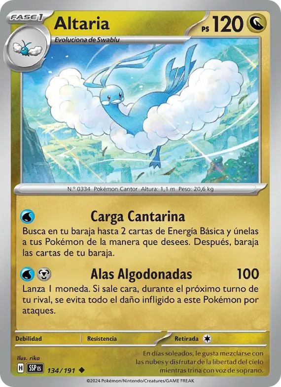 Altaria 134 – Chispas Fulgurantes