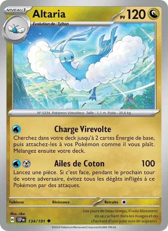 Altaria 134 – Étincelles Déferlantes