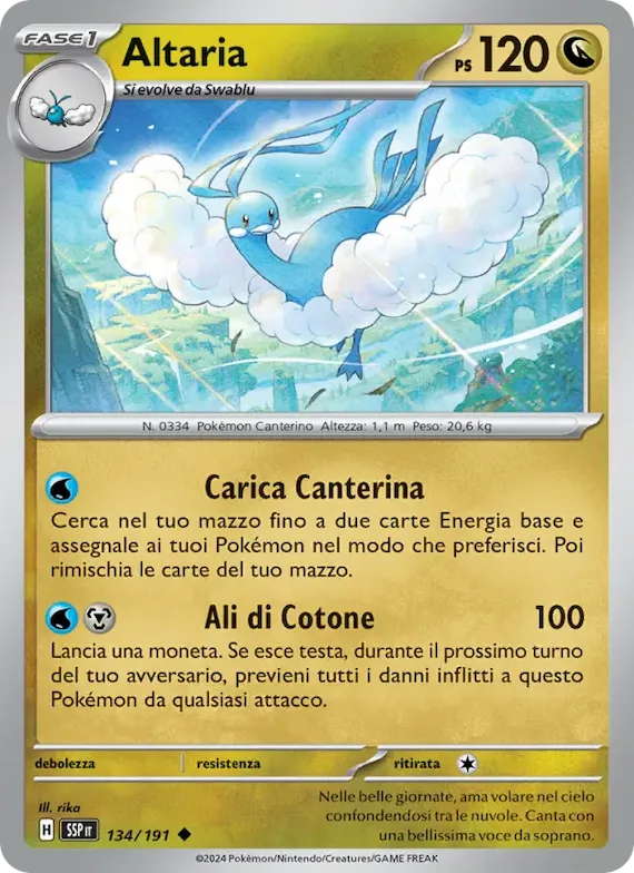 Altaria 134 – Scintille Folgoranti
