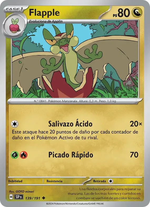 Flapple 139 – Chispas Fulgurantes