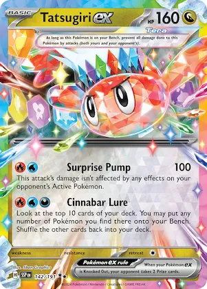 Tatsugiri ex #142 – Surging Sparks